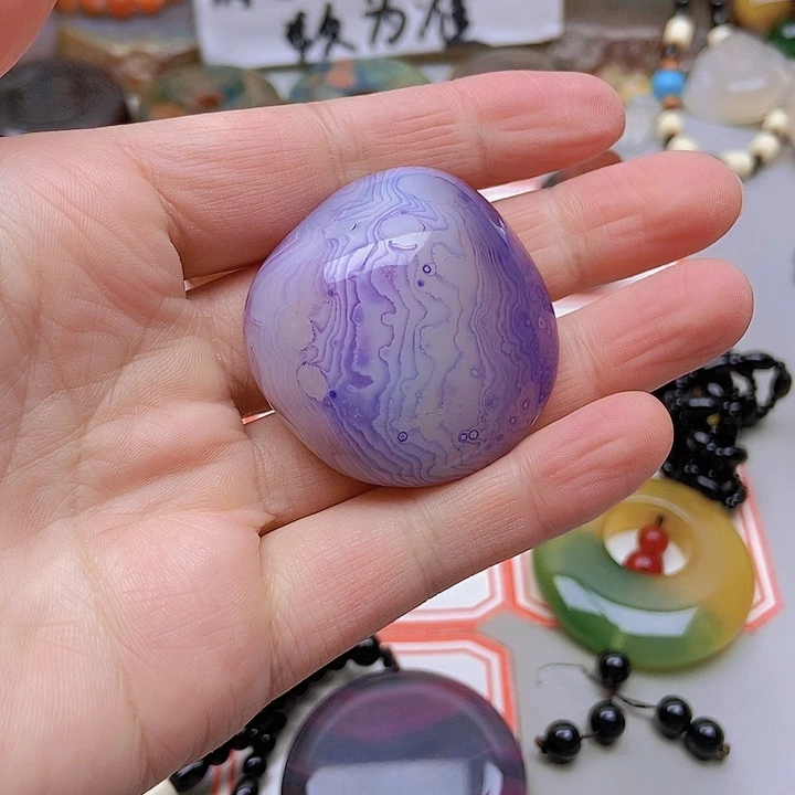 【闪购商品】未镶嵌玛瑙/玉髓珠宝半成品莫*