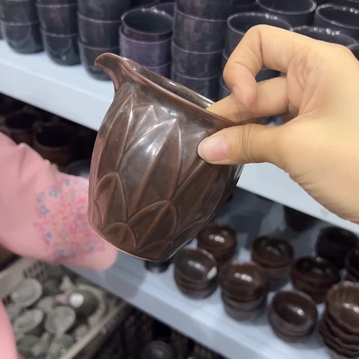 龙泉云间青瓷小米茶器