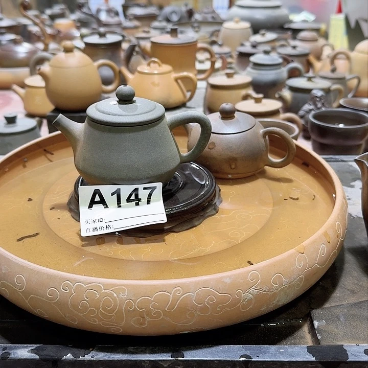 紫砂茶壶坭兴陶柴烧