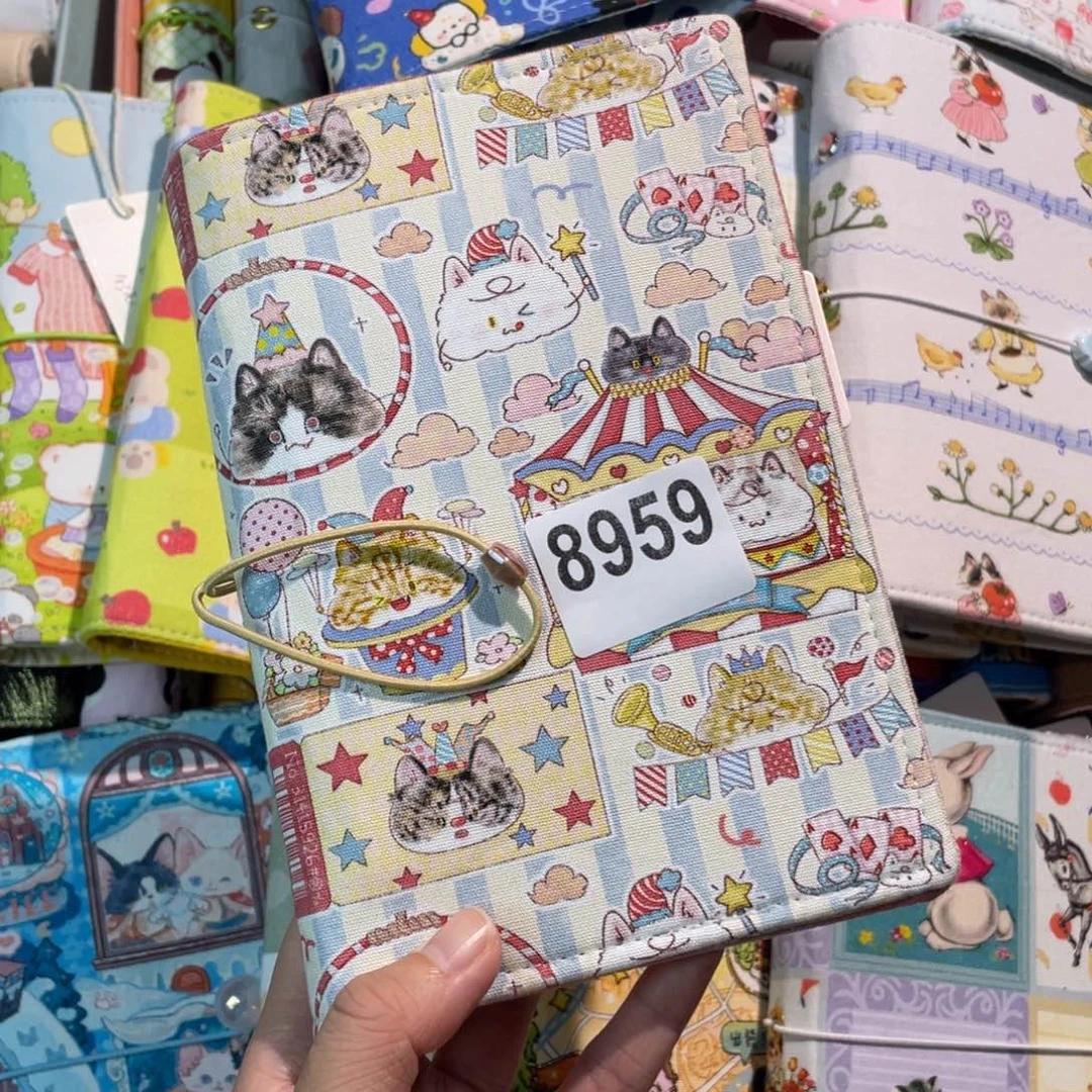 织绣A6活页不送纸8959