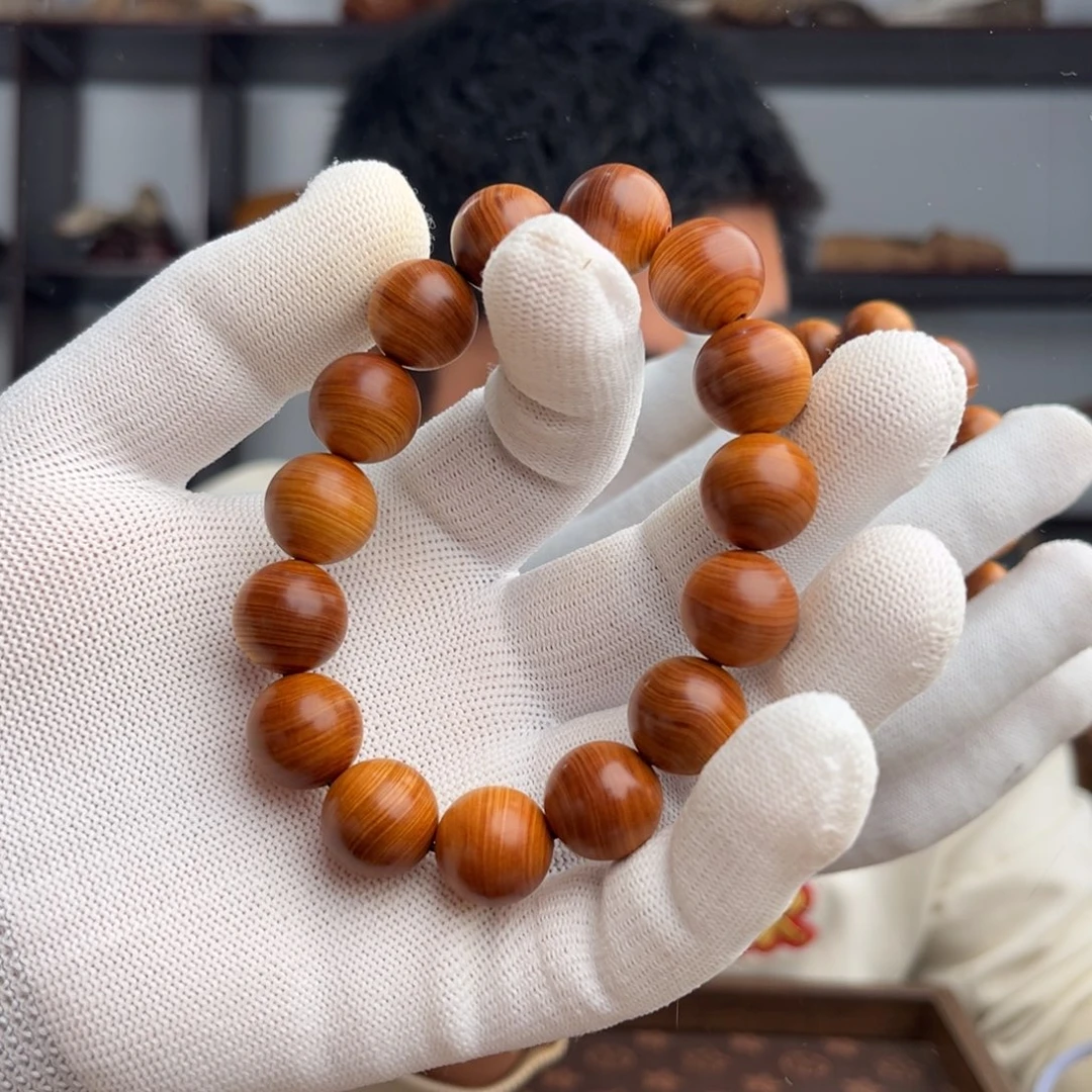 手串/手链柏木（崖柏）1.5红油板根料甜香