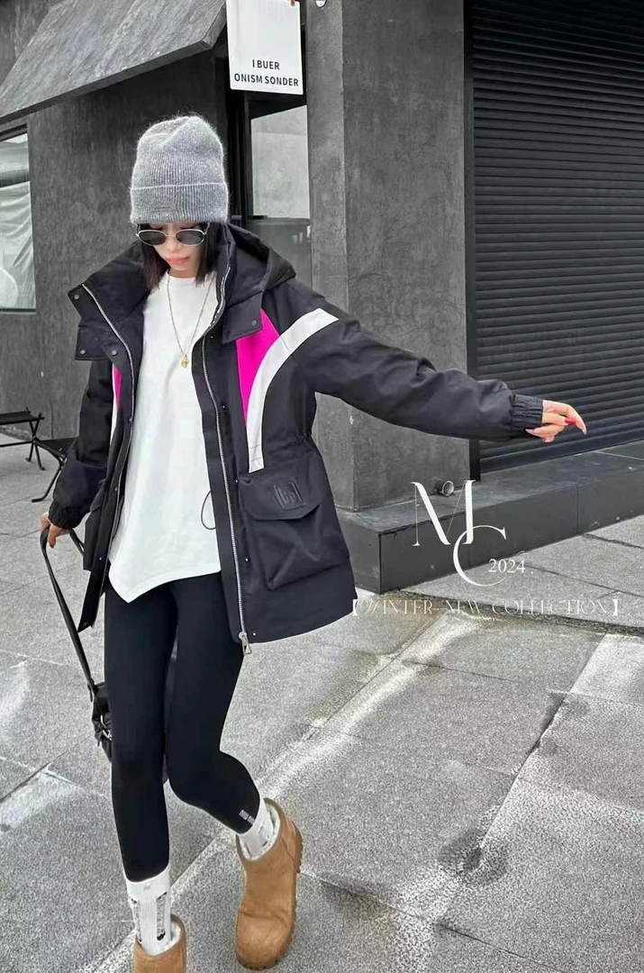 名品名装休闲时尚欧货潮版羽绒棉服