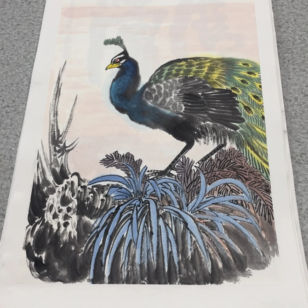 国画2平尺国画作品