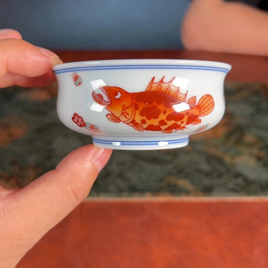 杯景德镇手绘陶瓷