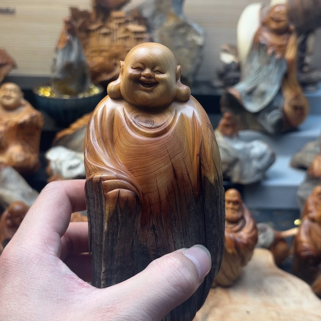 若***见柏木太行崖柏手工雕刻