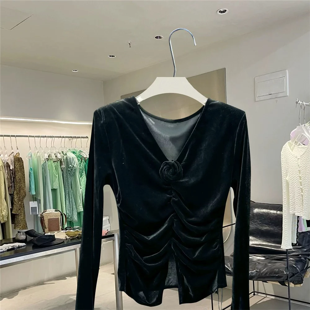 新款打底衫秋季黑色超级百搭款长袖显瘦时尚修身秋冬上衣内搭紧身