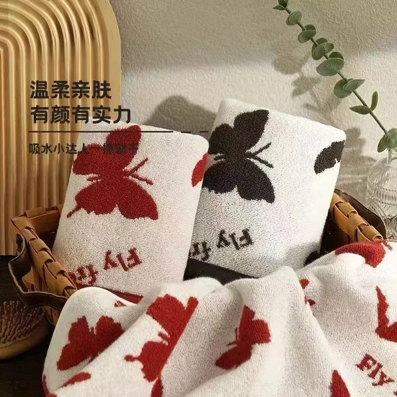 【蝴蝶】6085长毛巾