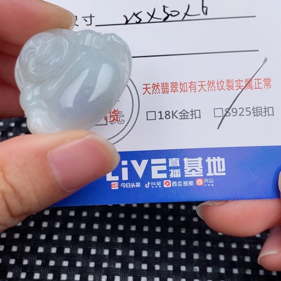 翡翠银S925镶嵌颈饰