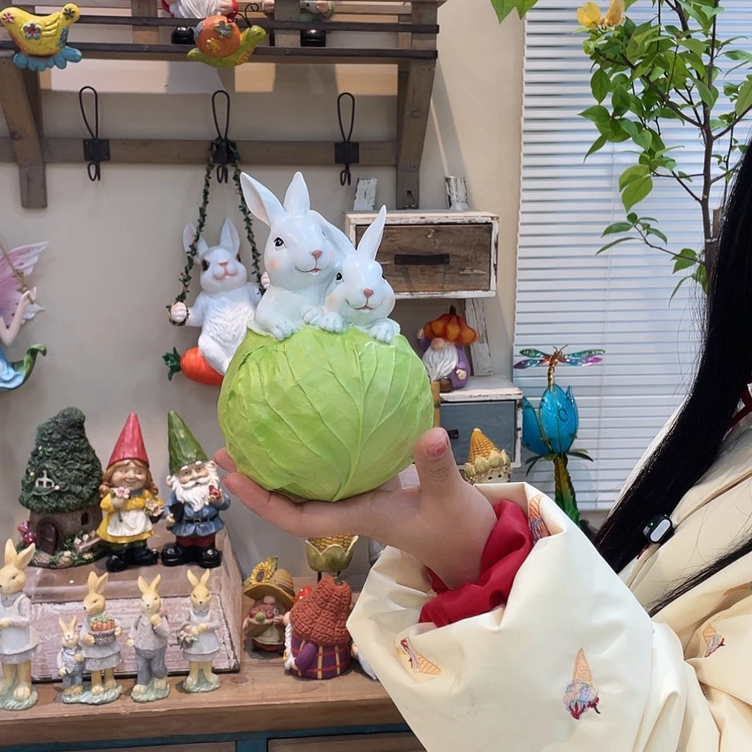 摆件花园摆件红红火火