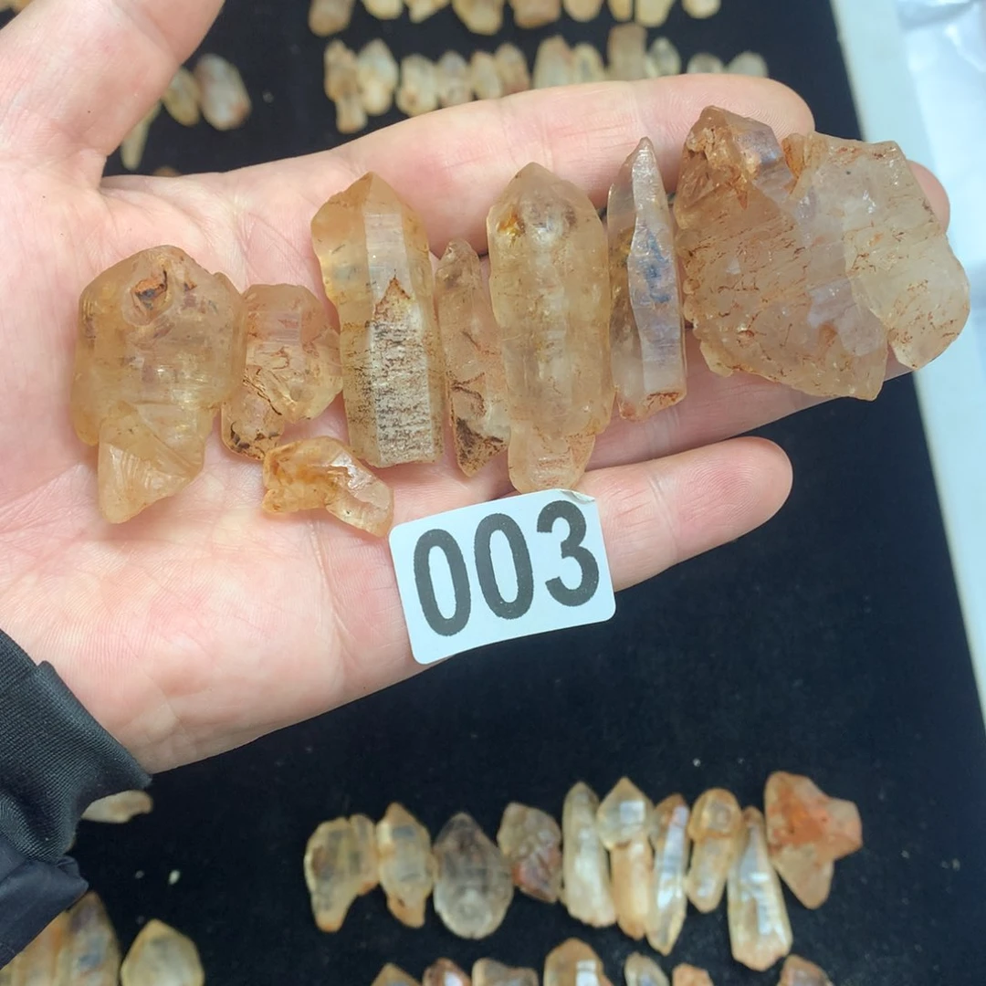 水晶油胆水晶未镶嵌光**月