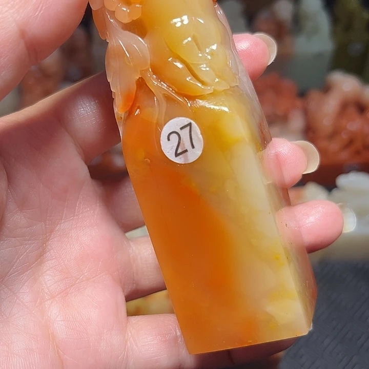 老挝石老挝保利石印章