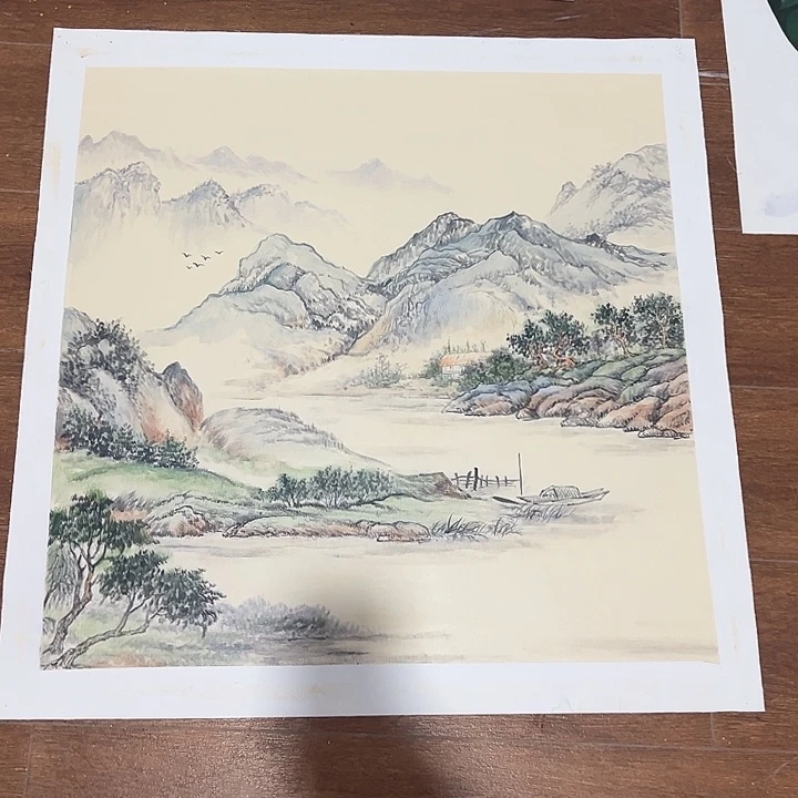 油画70*70手绘油画