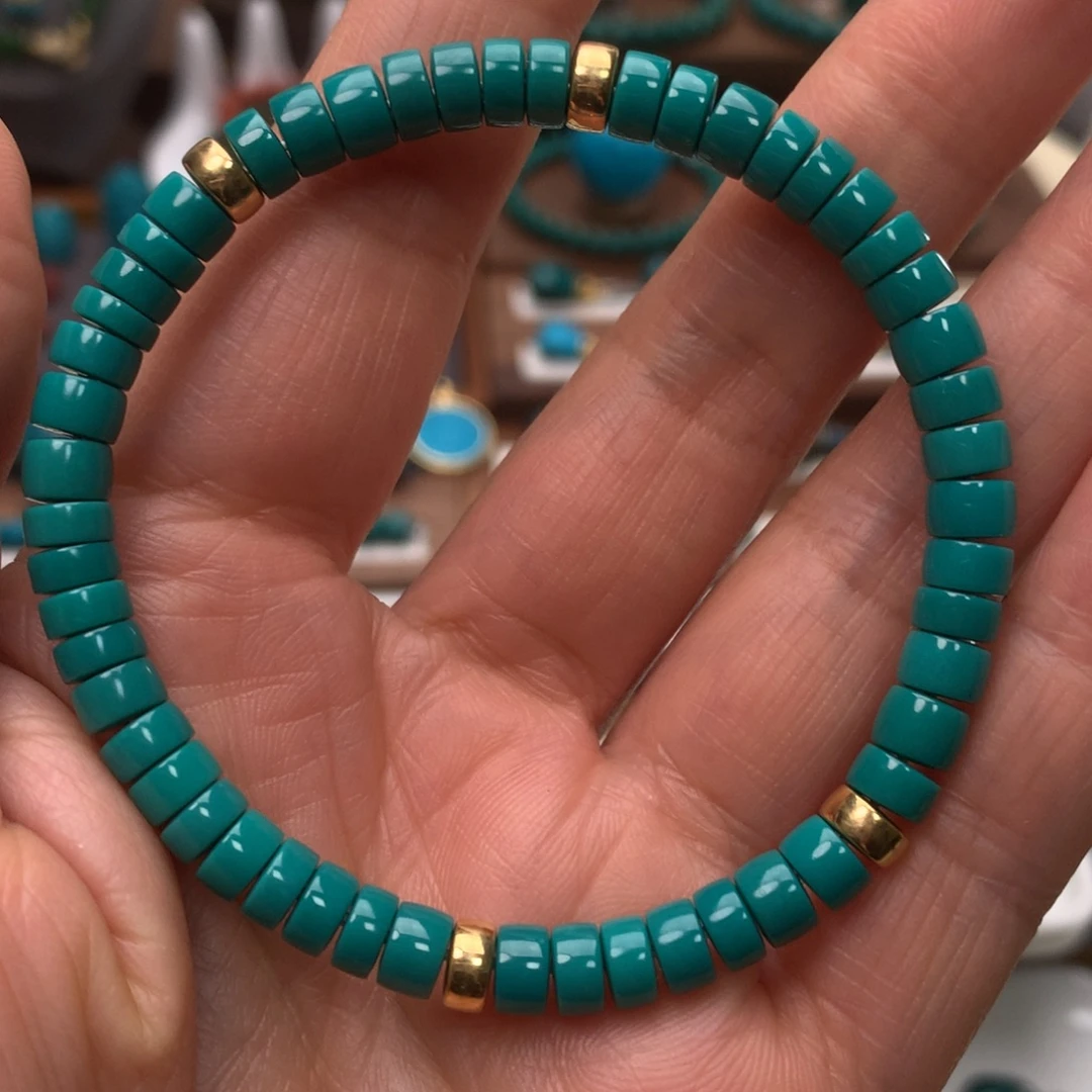 绿松石未镶嵌配饰