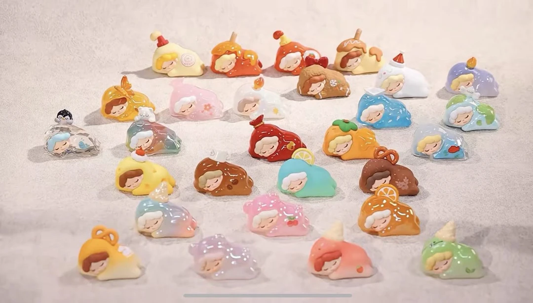 拆盒！wendy二代融化系列萌粒潮玩盲盒