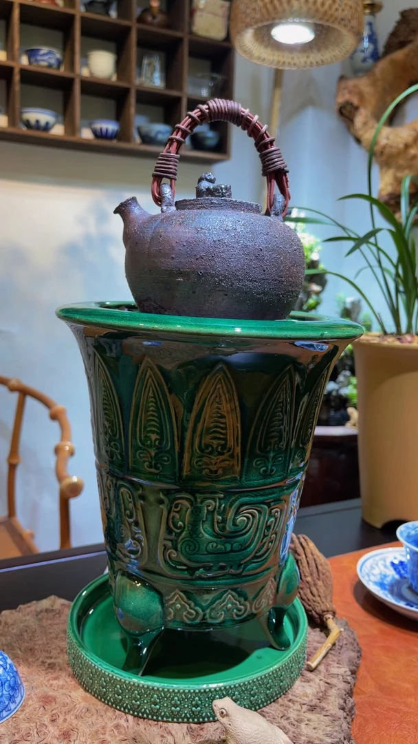【问炉帝王绿】手工炭炉围炉煮茶碳炉顺丰包邮