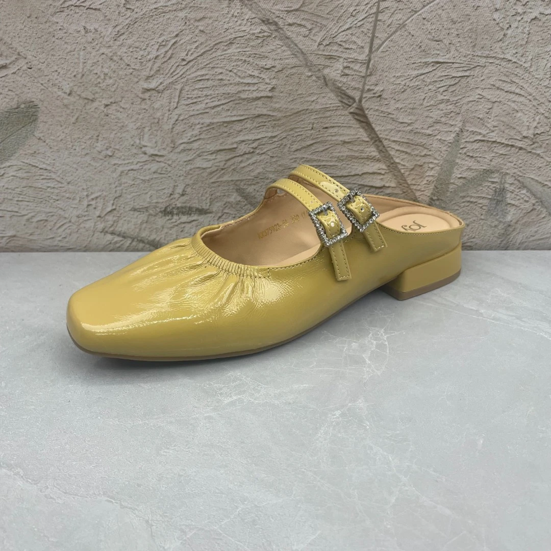 包头拖鞋女 (牛皮)75923-56(孤品)f区36码