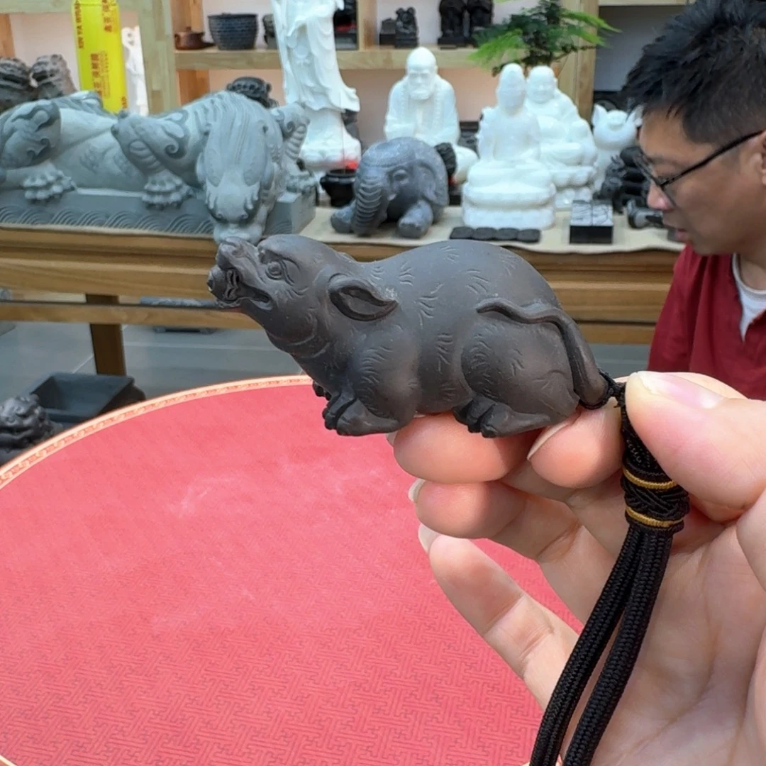 西安石晋錾石雕手工雕刻摆件