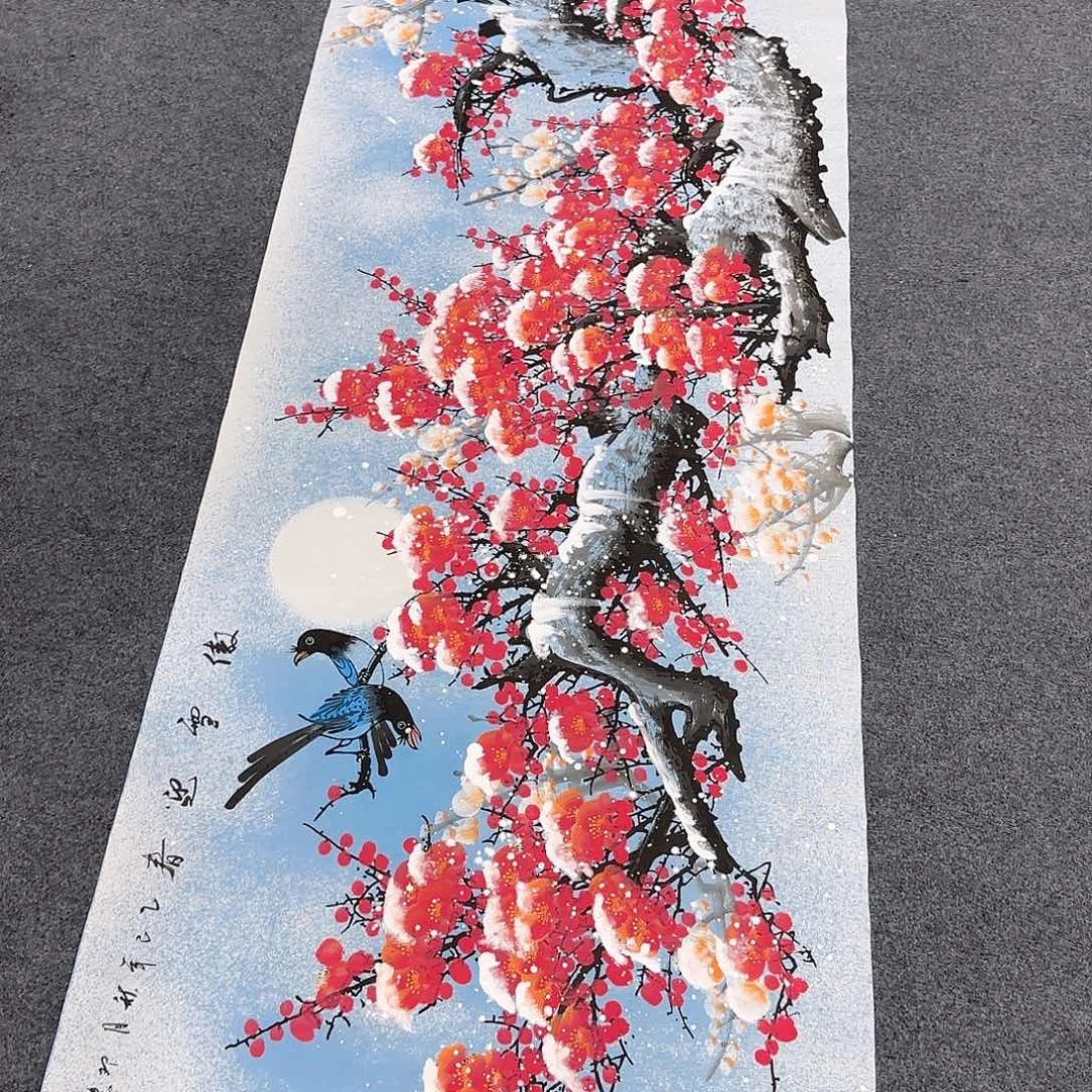 国画非常精美的一幅作品