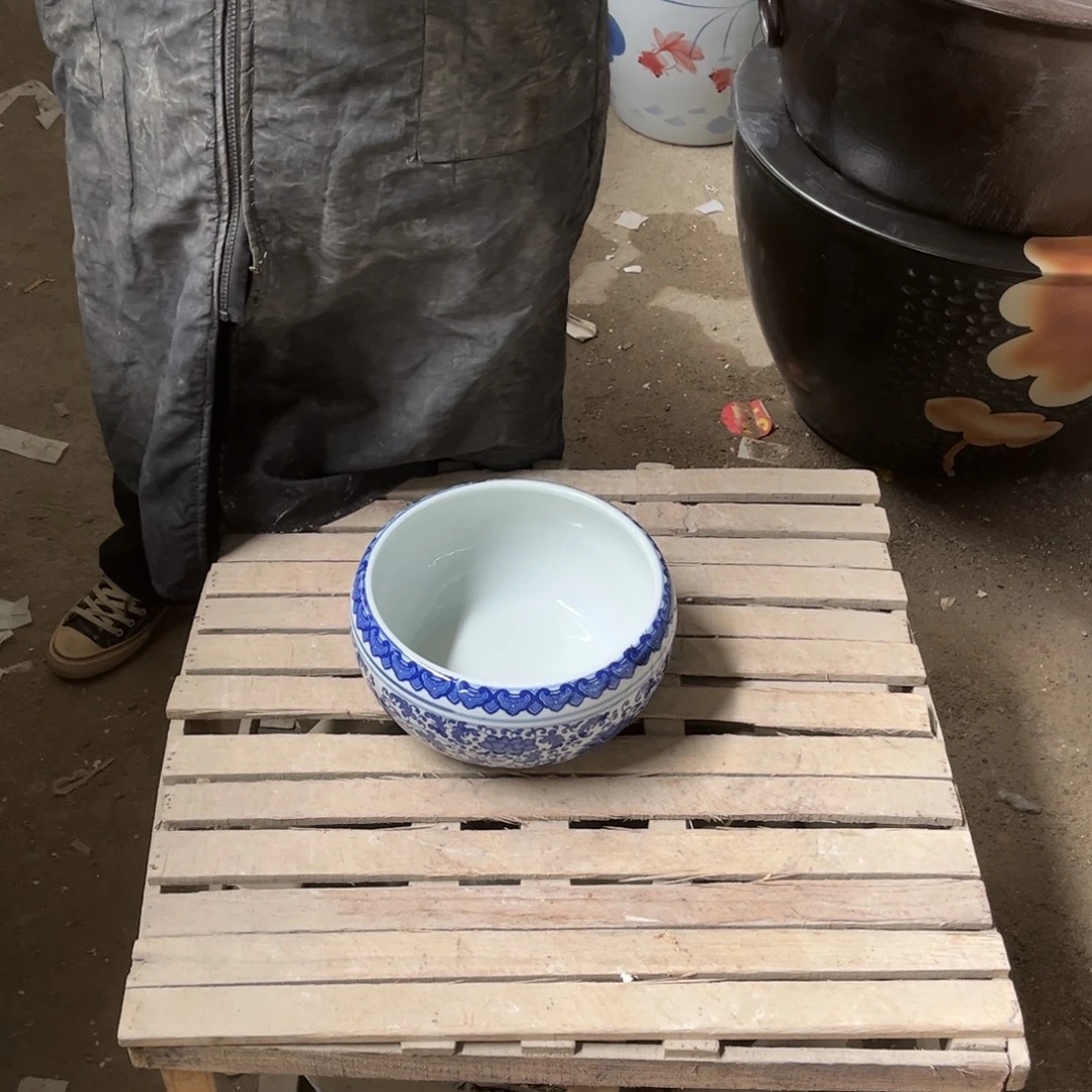 瓷片缠枝莲23.8888888