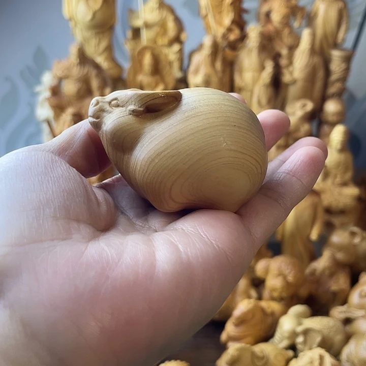 柏木（崖柏）崖柏生肖牛