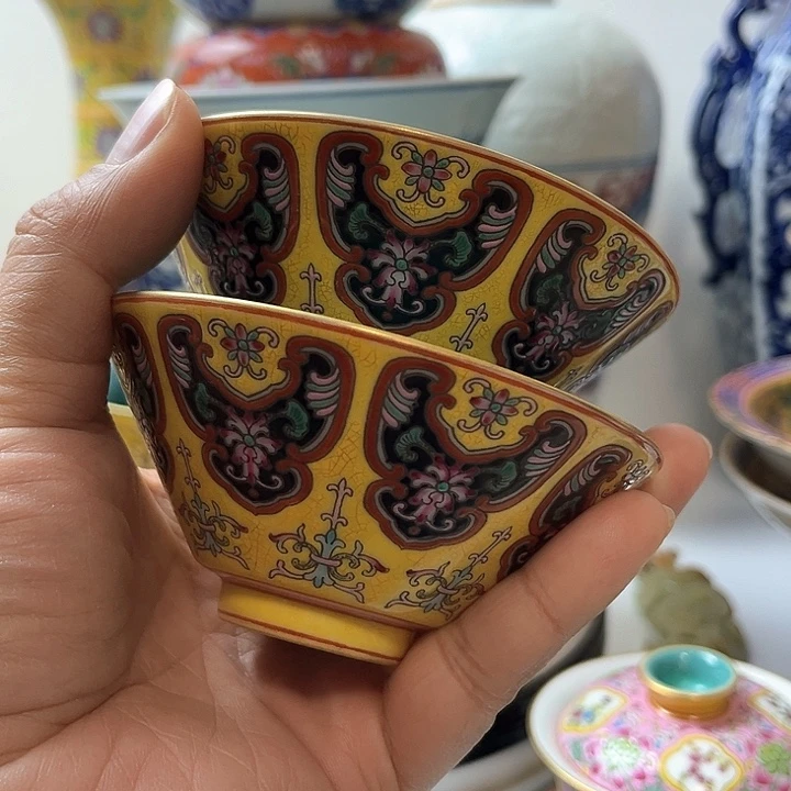 摆件趣*珐琅彩 珐琅彩 杯子