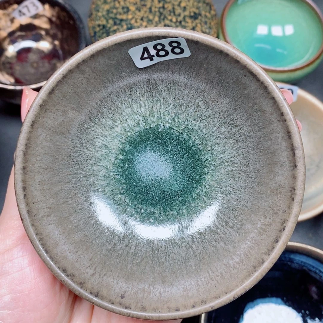 茶盏建窑建盏主人杯488