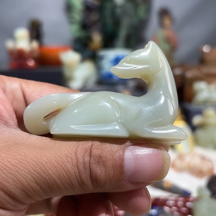 和田玉（糖玉）未镶嵌挂件和田玉