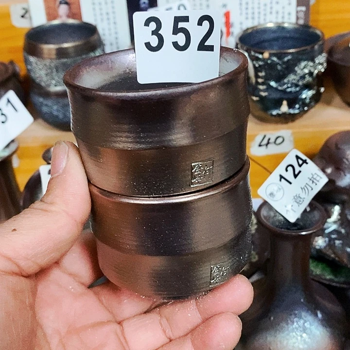 紫砂茶杯z***】柴烧纯手工352