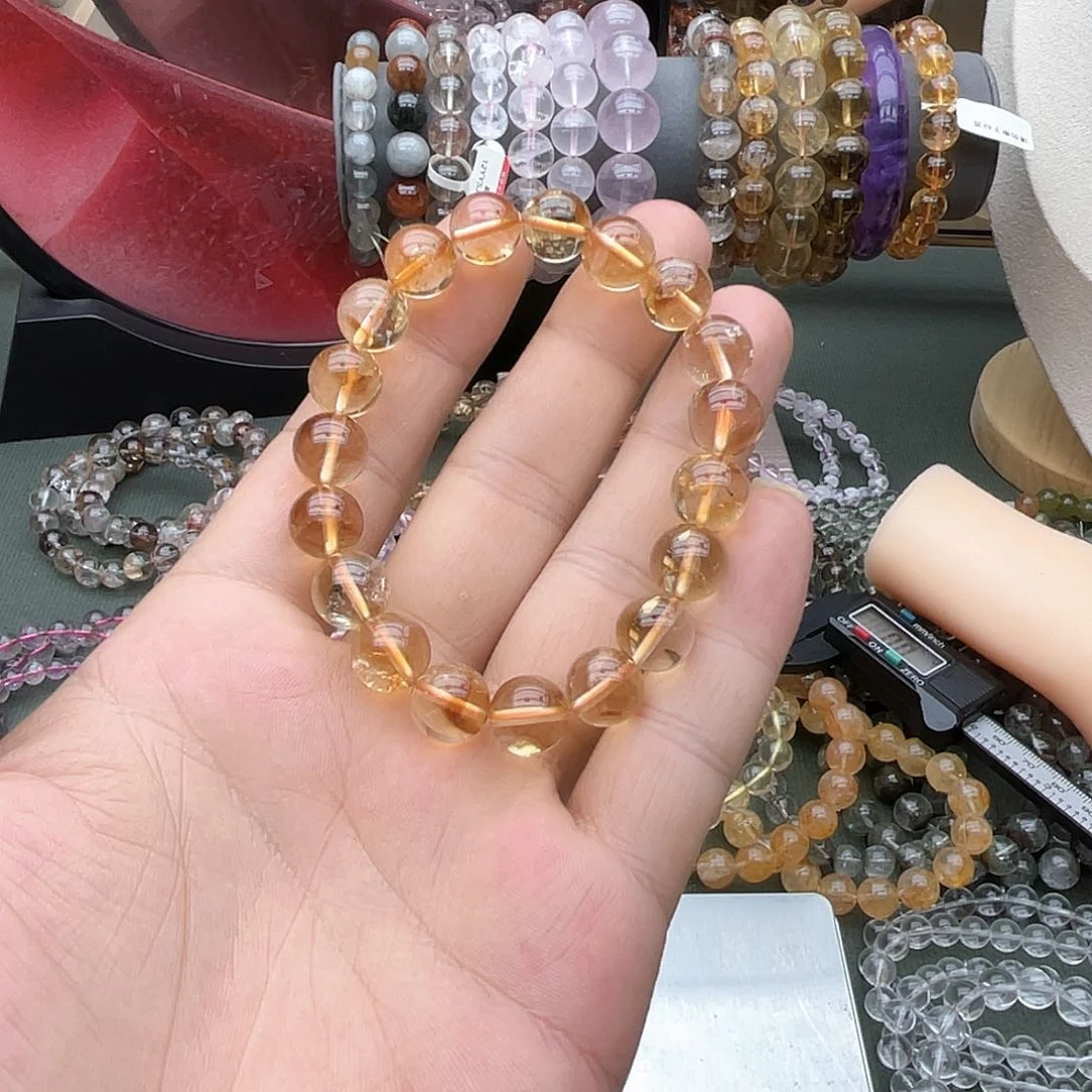 未镶嵌手链水晶卡10+黄塔晶