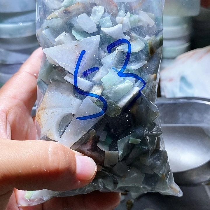 翡翠散珠鱼缸料53