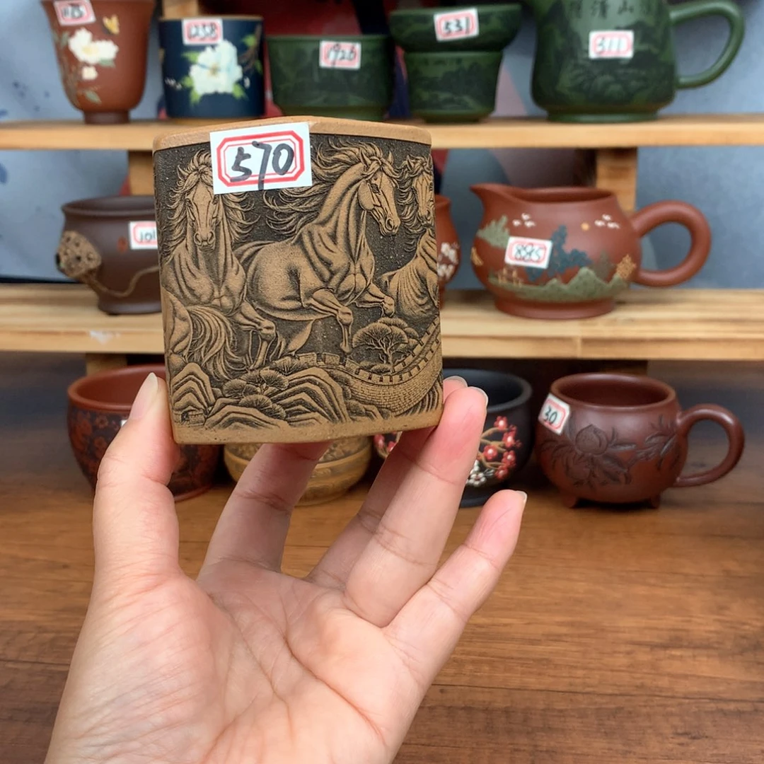 茶杯紫砂宜兴紫砂茶具