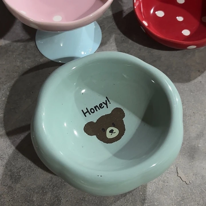 瓷片陶瓷熊陶瓷碗