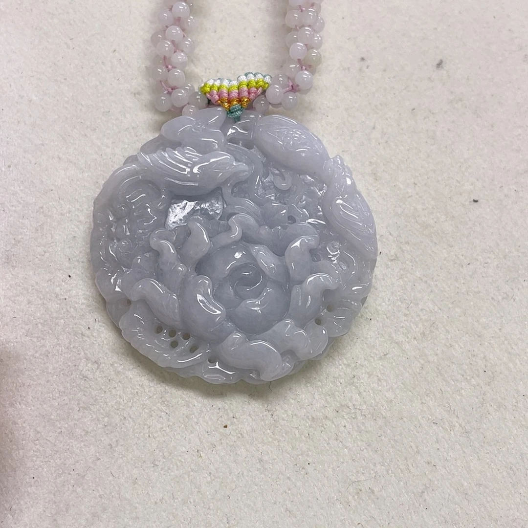 翡翠未镶嵌颈饰吊坠