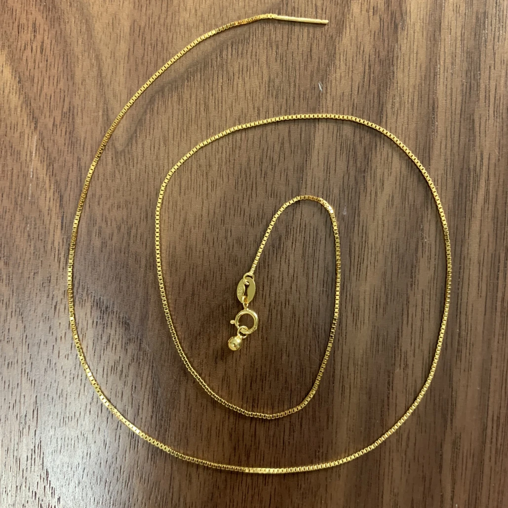 链子925银 项链简约S925银饰品