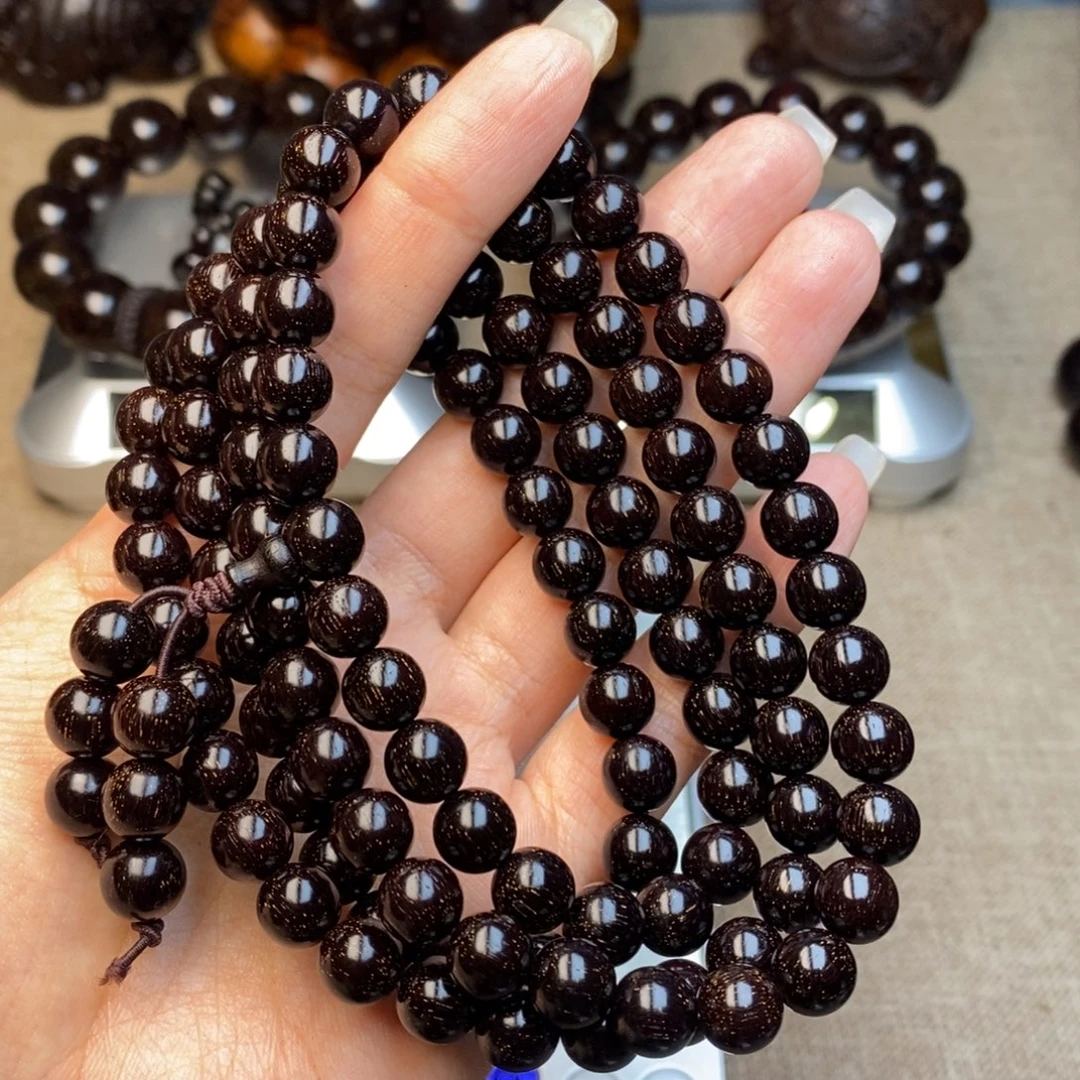 檀香紫檀（小叶紫檀）0.8满星108