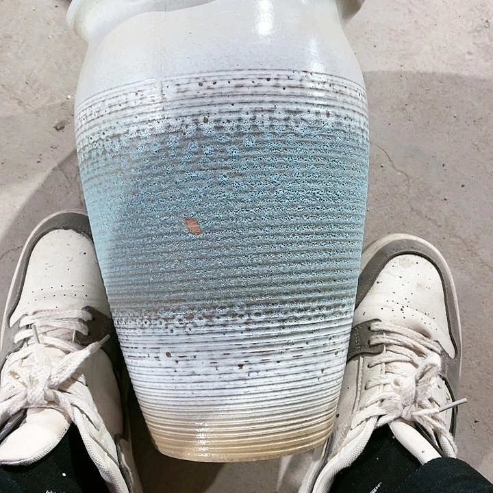 红陶口径21高度31一只小瑕疵