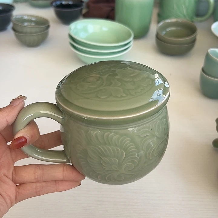 小米茶器龙泉青瓷