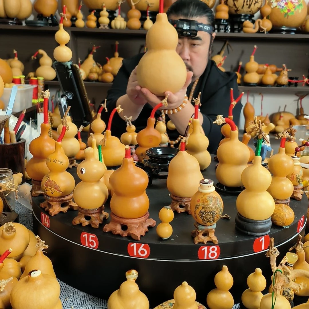 何***笑葫芦福禄双全手把件事