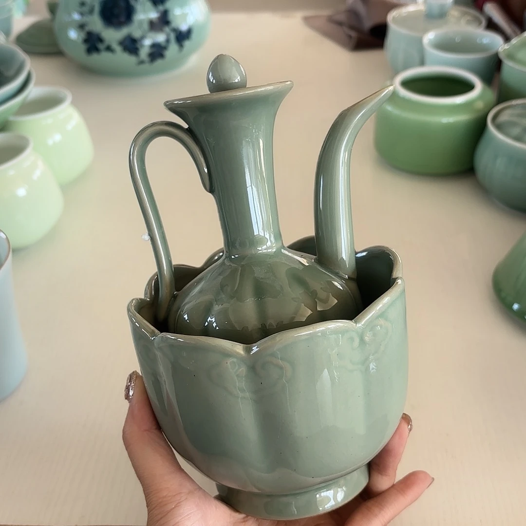 小米茶器龙泉云间青瓷