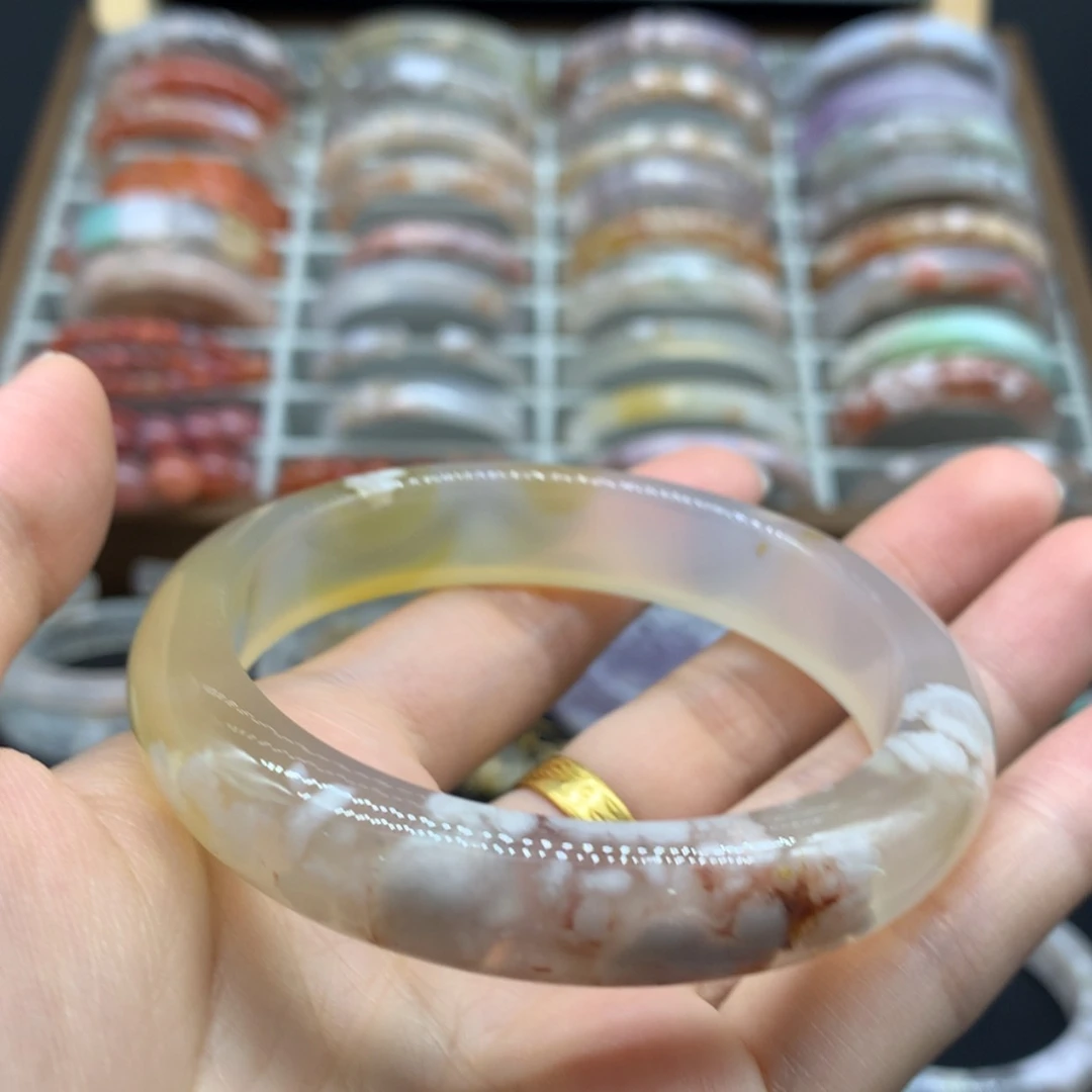 【闪购商品】玛瑙/玉髓戒指未镶嵌新****播