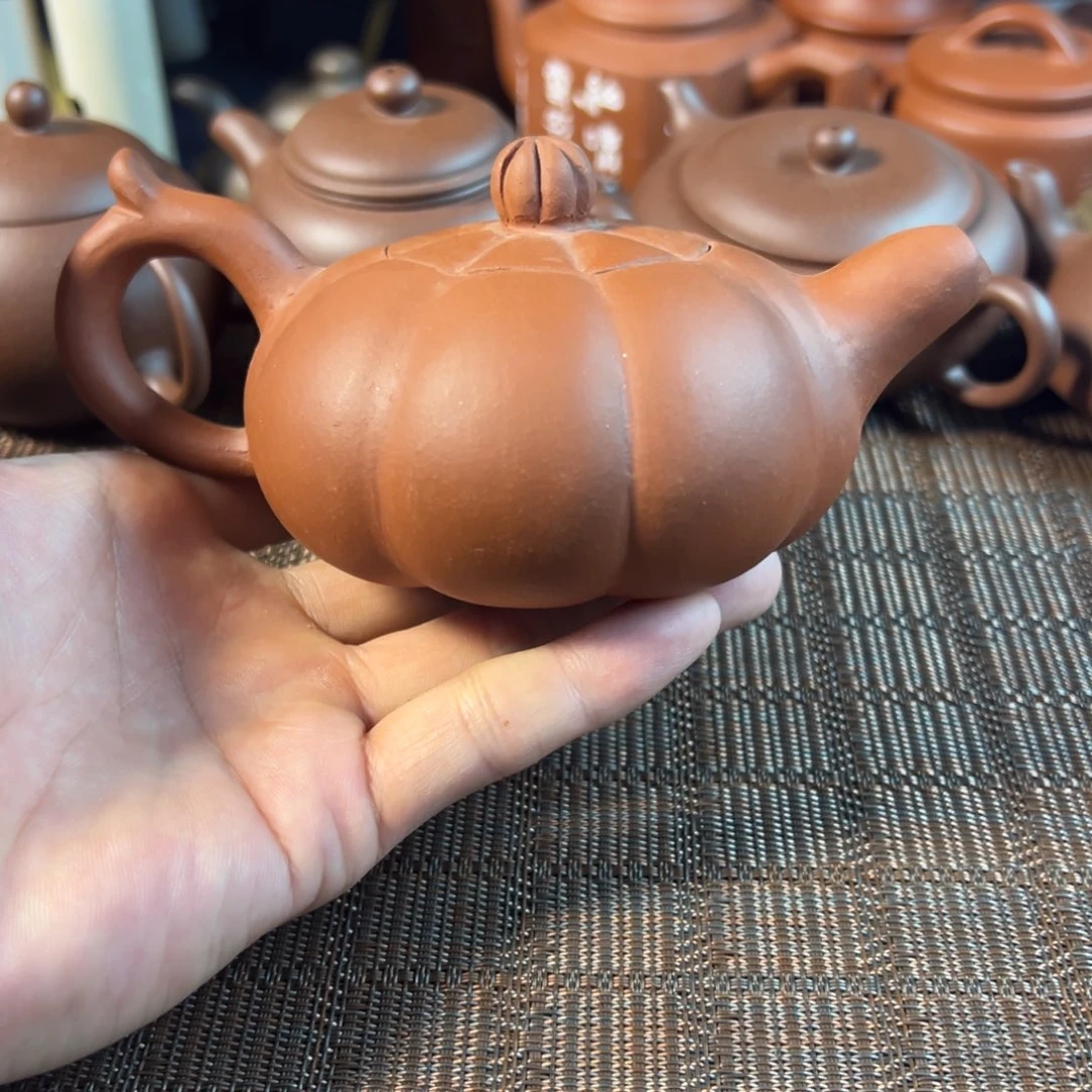 茶壶紫砂宜兴原矿紫砂壶200毫升容量