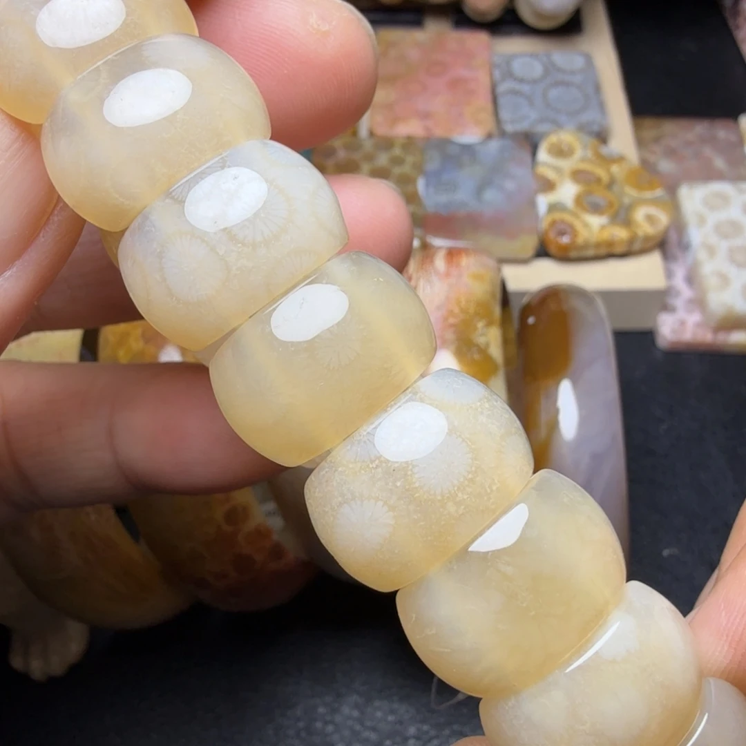 硅化玉未镶嵌纯天然色有机玉石保真色