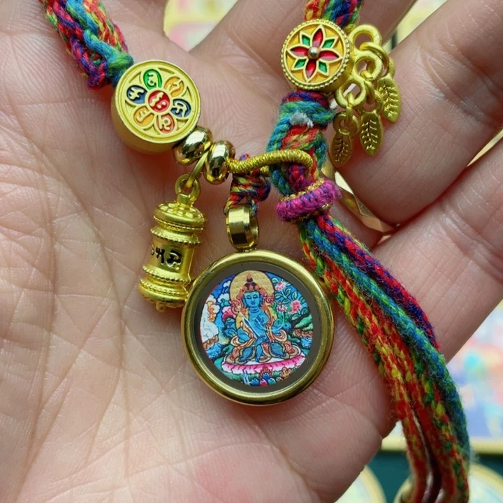 吊坠唐卡他饿着我就会