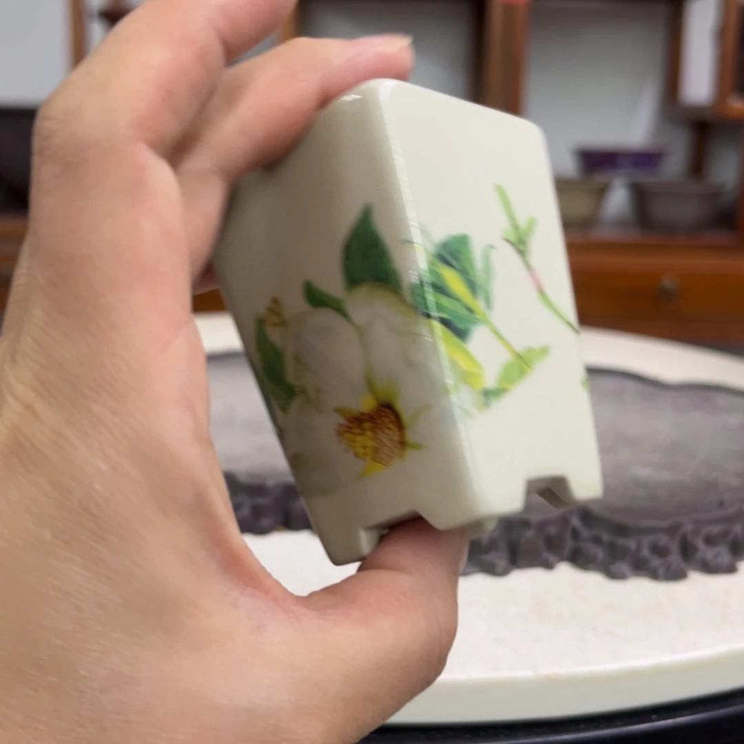 紫砂花盆瑕疵7-5。。。
