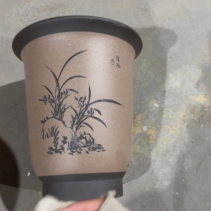 紫砂紫砂花盆破损补发高度30口径26单只