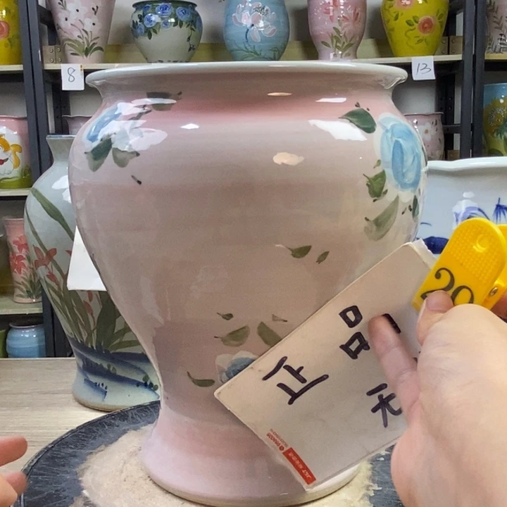 景德镇高温陶瓷花盆