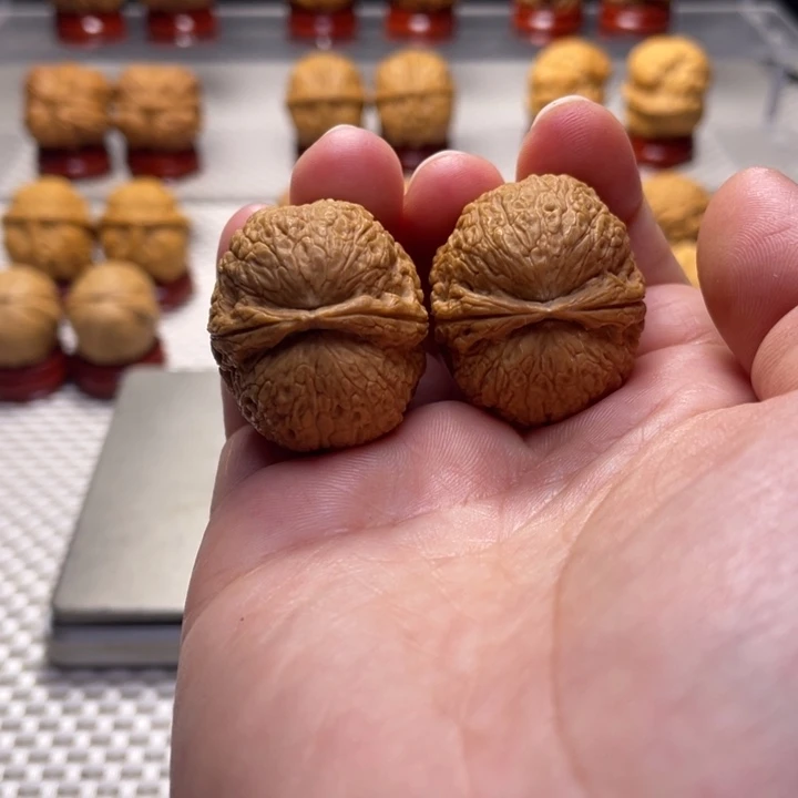 文玩核桃把件2小金元宝