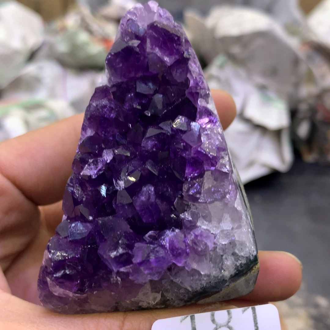 水晶摆件未镶嵌紫晶181