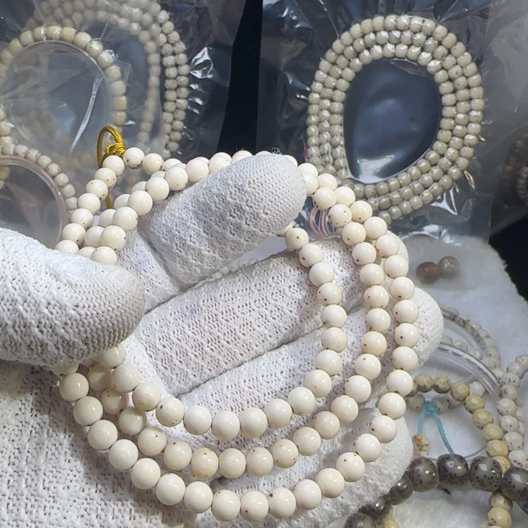 手串星月菩提6圆玉化冰糖108头条