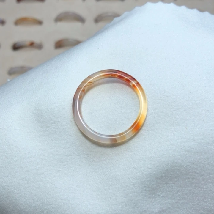 玛瑙/玉髓戒指未镶嵌40 玛瑙戒指